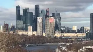 Москва, Воробьёвы горы 12 февраля 23г