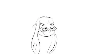 Terrible beginner animation (The sad story of an inkling)