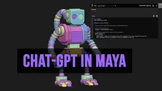 ChatGPT Maya Assigning Shaders (Zoo Tools)