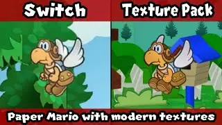 Paper Mario 64K | The Thousand-Year Door HD Style -  N64 Texture Pack