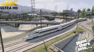 Grand Theft Auto V - Bullet through Docks CRH380D