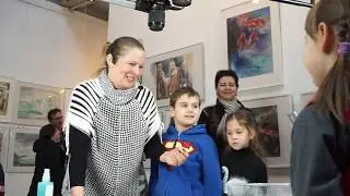 Акварельные техники при работе с детьми - мастер-класс Эгле Липейкайте