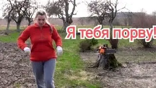 Пень бросил вызов! Выходные в деревне!