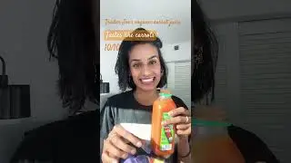 Trader Joe’s organic carrot juice #tastetest