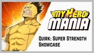 Recuperei a super força!! My Hero Mania