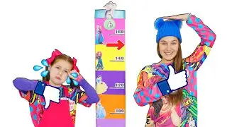 MILENINHA QUER SER ALTA PARA ENTRAR NA FESTA | Kids wants to be taller & go to the party