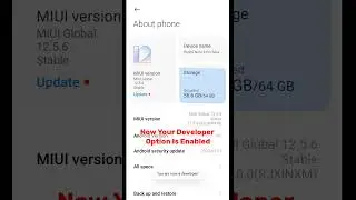 How To Enable Developer Option In Xiaomi phone developer options android 