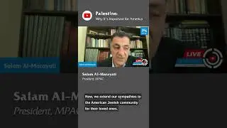 Palestine: Why It's Important for America | MPAC President Salam Al-Marayati #Short