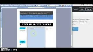 news report template guide copy