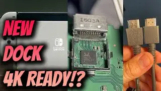 Switch OLED's Dock Can Output 4k & 60fps, Future Proofing for a New Switch!