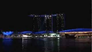 "Marina Bay Sands" как-то вечером...