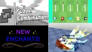 Modded Cube Combination:  NEW Enchants! (Titanscourge, Berserker, Thundercrest, Rage)