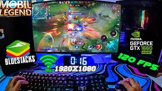 MOBILE LEGENDS 120 FPS BLUESTACKS Emulator Gameplay | Mobile Legends Gameplay PC Mouse & Keyboard🖱️