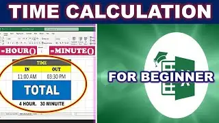 time calculation in excel|time calculation करते समय इसे जरूर याद रखें| @Groupofsszone