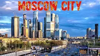 Moscow-City in the city center of the capital, Russia