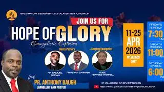 “Divine Priority” | Pastor Anthony Baugh | Apr 18,  2026