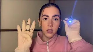 ASMR- chaotic eye exam for lots of tingles 👀🔦