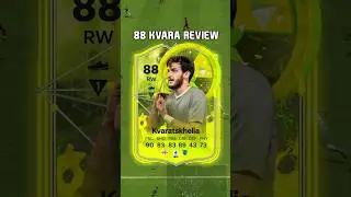 88 Kvaratskhelia Review in EA Sports FC 24 