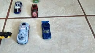 Recreación del final de Daytona 500 2020