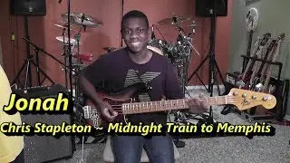 Chris Stapleton - Midnight Train to Memphis, Bass Cover by Jonah