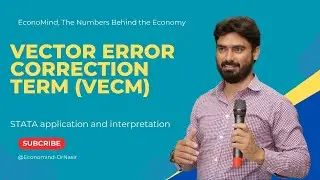 VECM | Vector Error correction model | Long run | Short Run | Residuals | STATA