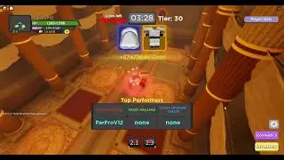 Dropping Legendary Armor In Dungeon Quest (Roblox)