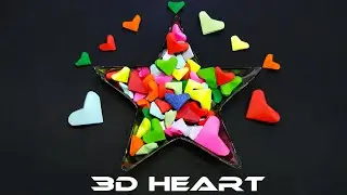Origami Heart - How to Make 3d Paper Heart - (Paper Craft)