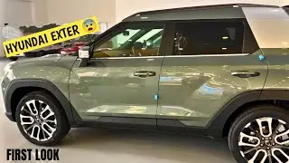 Finally❗️Hyundai EXTER Launched😍 FIRST LOOK 😱 Interior Revealed ✅ PUNCH और FRONX को कच्चा चबा जाएगी💪