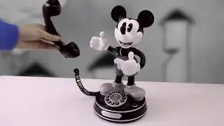 Mickey Mouse Telephone 75th Anniversary Limited Edition Black and White