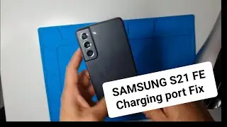 Samsung S21 FE Charing Port Fix - Moisture Detected- Not Charging.