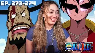 LUFFY DESTROYS BLUENO!! ONE PIECE Episodes 273 & 274 REACTION!