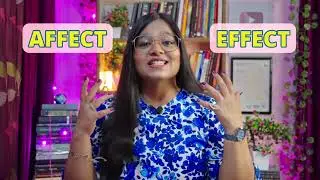Affect vs Effect - Basic English series Lesson-8
