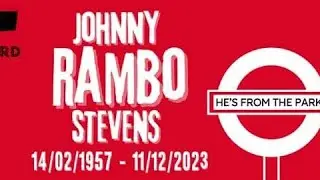 John Rambo Stevens Rest In Peace Friend! We Love You!