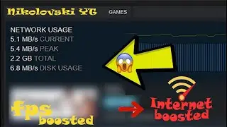 How to increase your internet speed, clean up unnecessary files, download faster steam and FPS boost