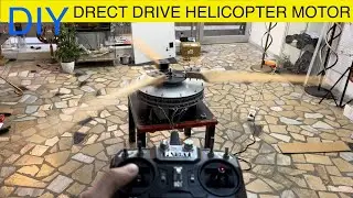 DIREC DRIVE HELICOPTER MOTOR - KENDİ YERLİ MOTORUMUZU ÜRETİYORUZ