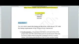 CS501 GDB SOLUTION 2023 || CS501 GDB WITH SOLUTION FILE