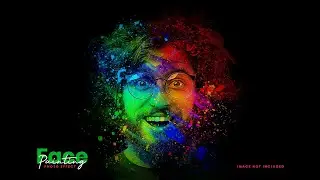 2023 Face Painting Photoshop Effect  Photoshop Tutorial