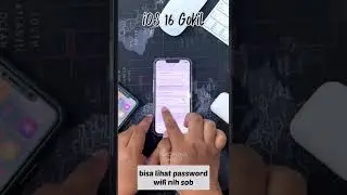 Cara lihat pasword wifi di iphone | abu hayyin #iphone #shorts
