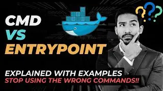 CMD vs ENTRYPOINT in Docker: What's the Difference? (Explained with Simple Examples!)