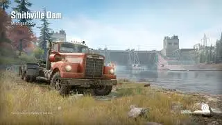 SnowRunner  |  PS4 Version  | More Map tasks  -  Smithville Bridge repair.