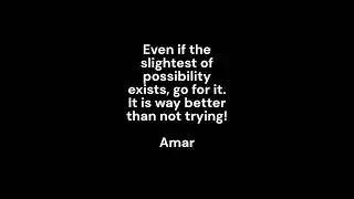 Don't give up - keep trying