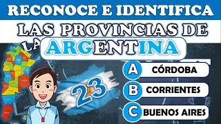 👨‍🎓 ADIVINA LAS PROVINCIA DE LA ARGENTINA | NIVELBASICO 🔵🔴