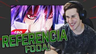 REACT Rap do Sasuke (Naruto) - MALDIÇÃO DO ÓDIO | NERD HITS (7 Minutoz)