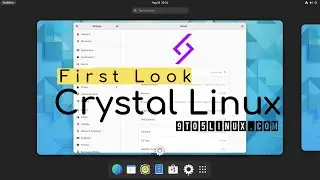 First Look at Crystal Linux - a beginner-friendly distro based on Arch Linux and GNOME