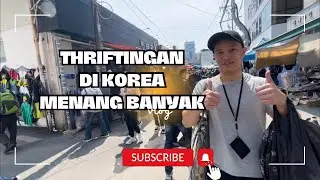 Terbesar pusat THRIFTING di KOREA , barang bekas branded