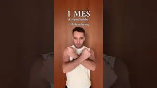 1 Día vs 1 Año Aprendiendo a Defenderme #youtubeshorts #shorts