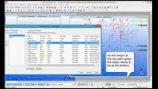 Tekla modeling tutorial Bridge support, part 2/6-720p