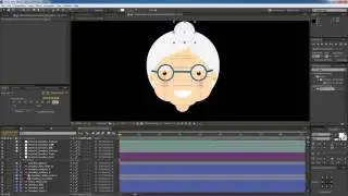 Риг лица персонажа в After Effects