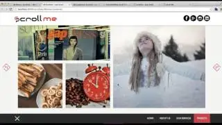 Scroll Me - How to Configure Portfolio Project and Client Section in Horizontal Scroll Menu | Blog