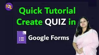 Quick video to create online tests using Google Forms
